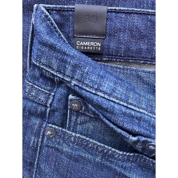 NWT Vince Cameron Cigarette Jeans in Vintage Crease Wash, Size 30 - Picture 5 of 16